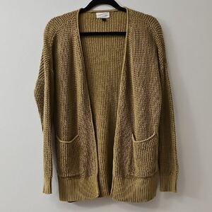 Universal Thread Olive Open-Front Cardigan Women's Size Small